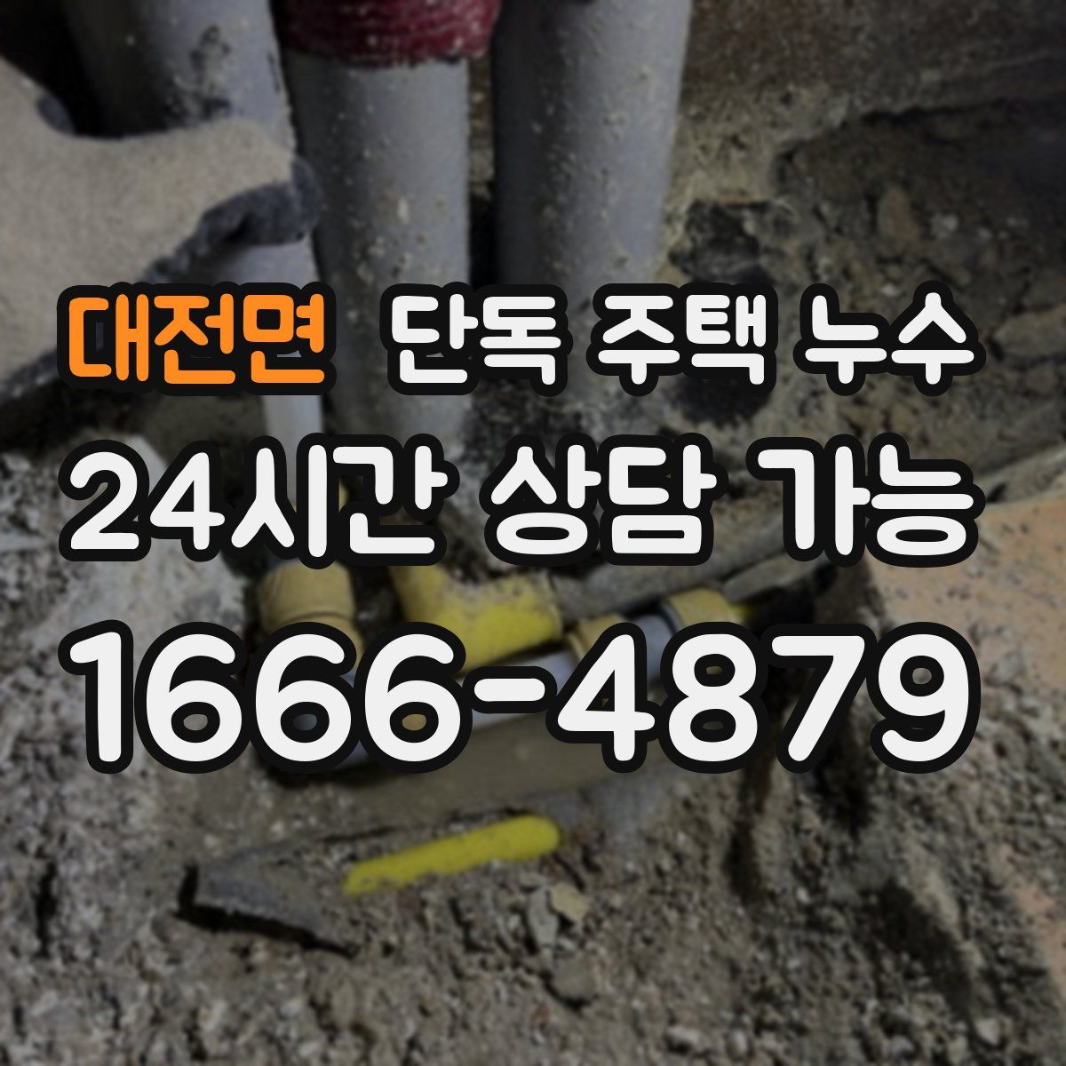 대전면 단독 주택 누수