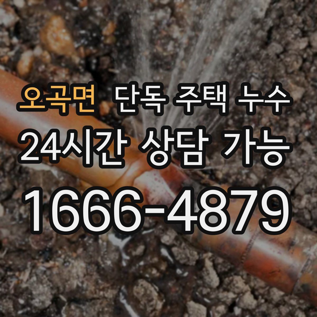 오곡면 단독 주택 누수 누전 차단기가 내려가면 같이 확인할 것