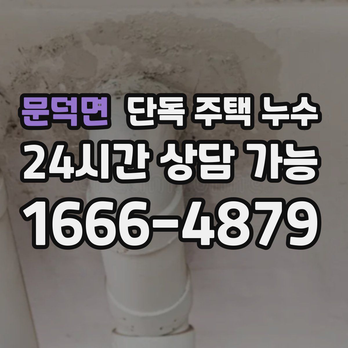 문덕면 단독 주택 누수