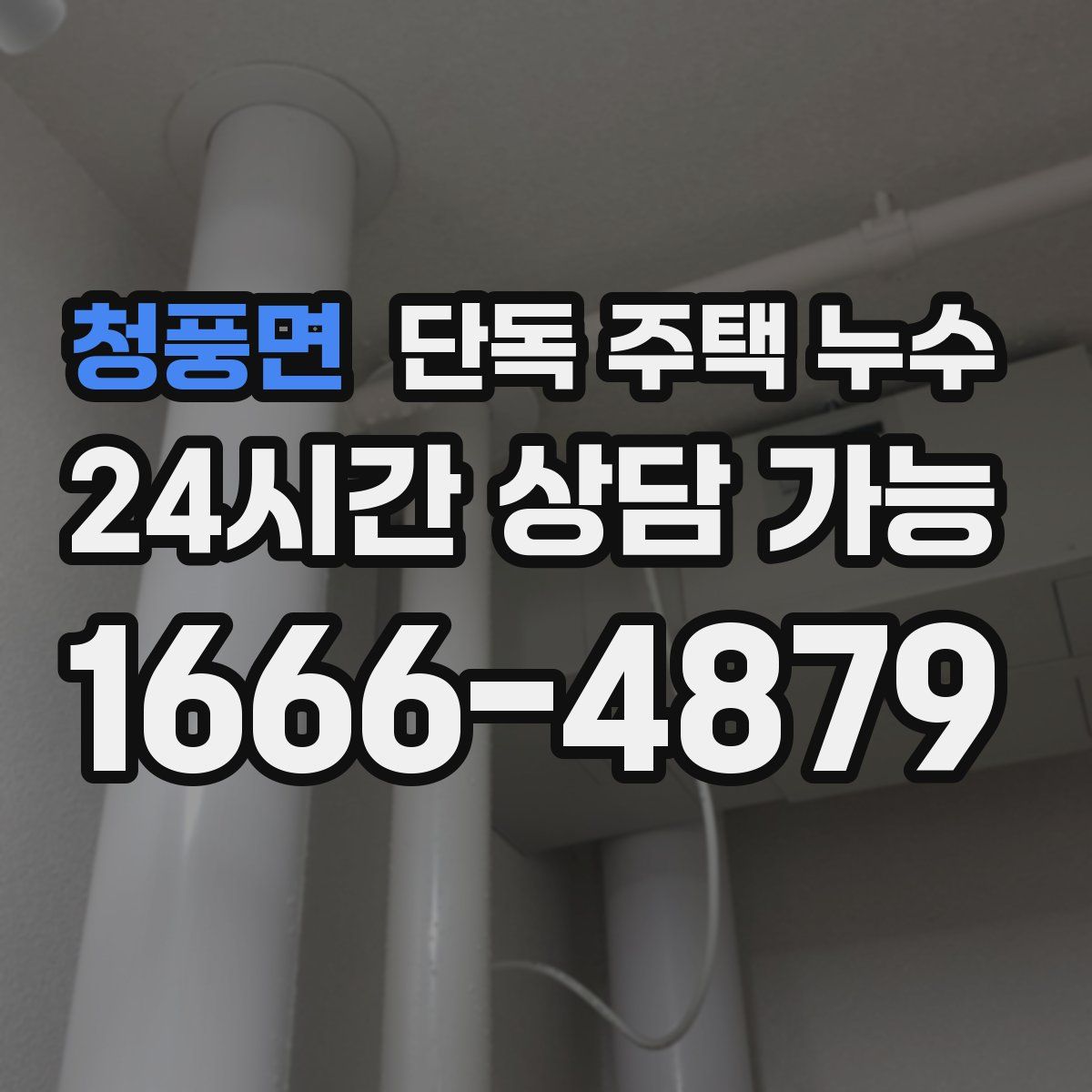 청풍면 단독 주택 누수