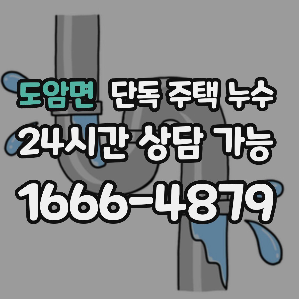 도암면 단독 주택 누수