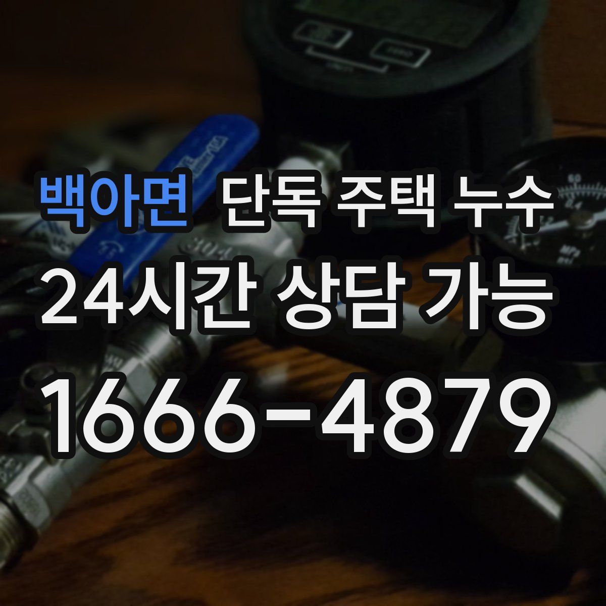 백아면 단독 주택 누수