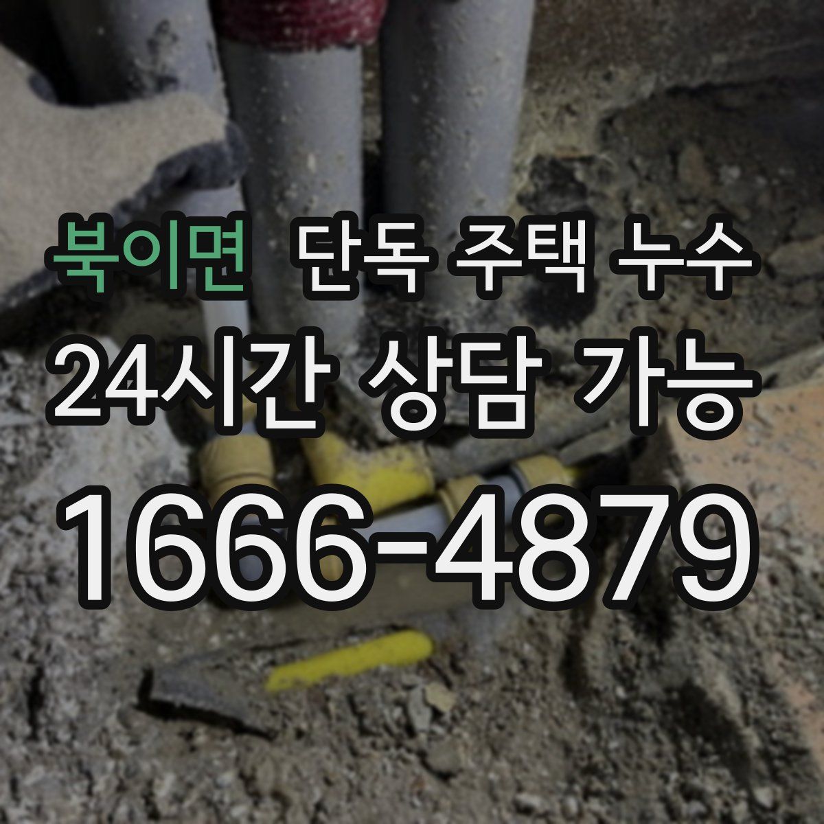 북이면 단독 주택 누수