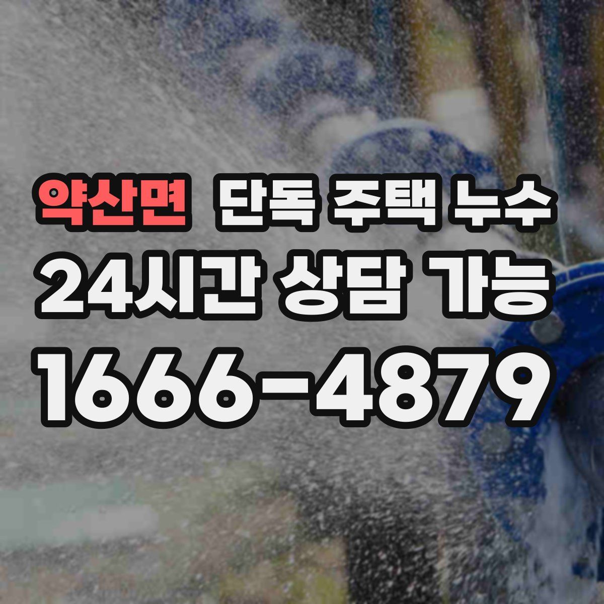 약산면 단독 주택 누수