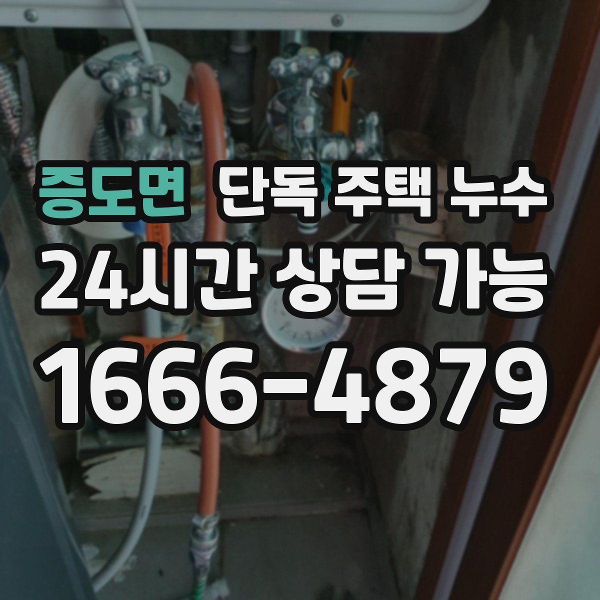 증도면 단독 주택 누수