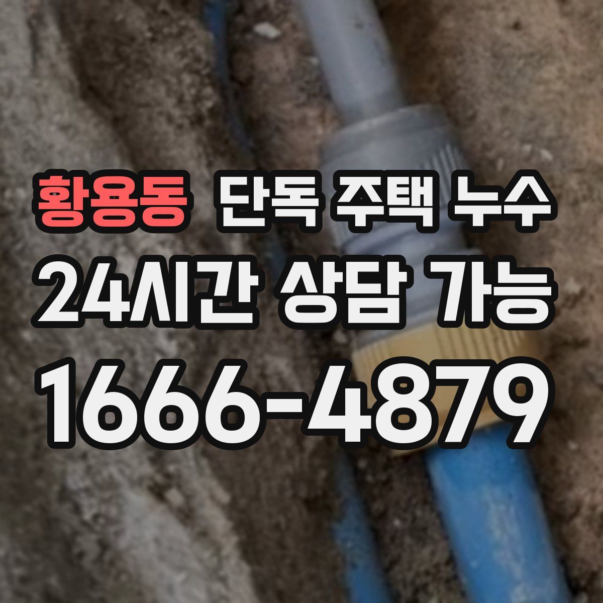 황용동 단독 주택 누수