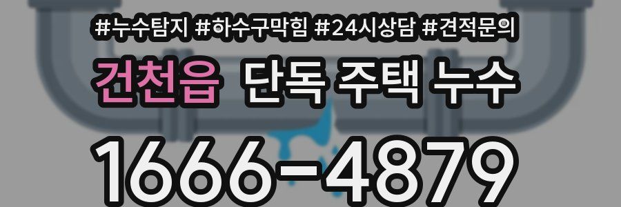 건천읍 단독 주택 누수