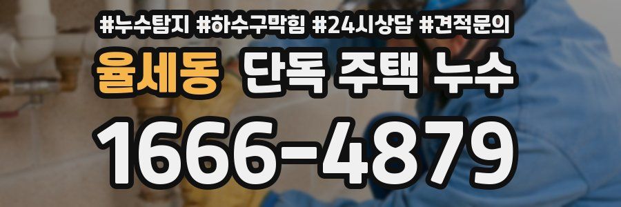 율세동 단독 주택 누수