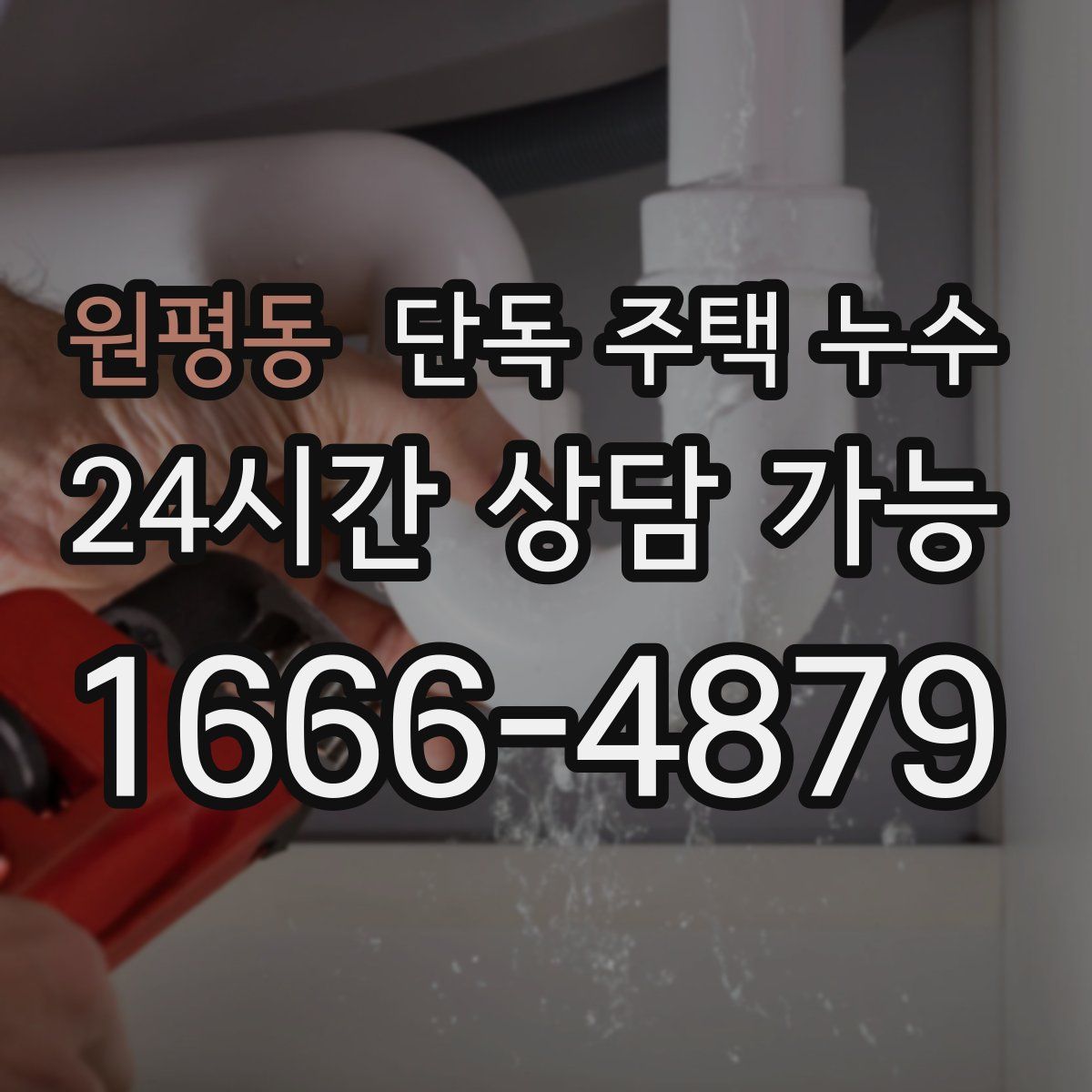 원평동 단독 주택 누수