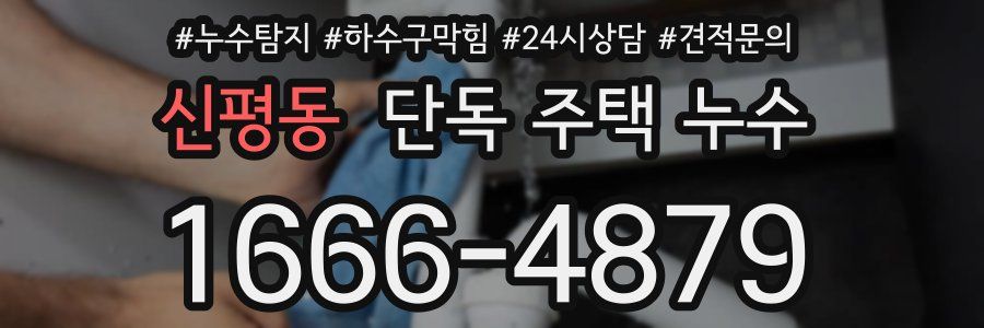 신평동 단독 주택 누수