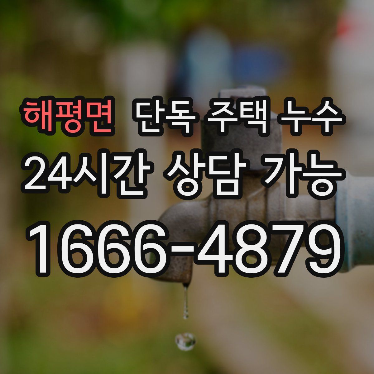 해평면 단독 주택 누수