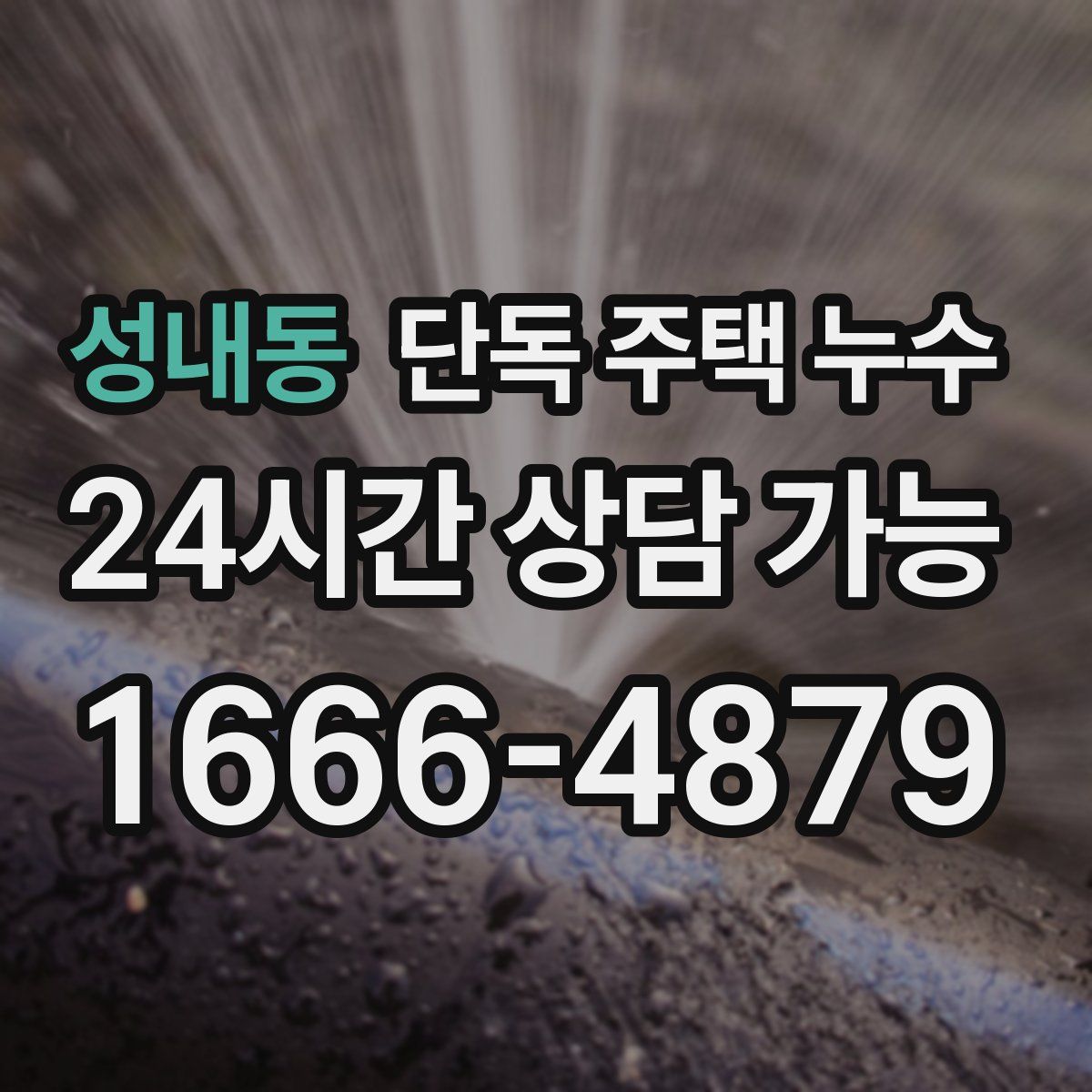 성내동 단독 주택 누수