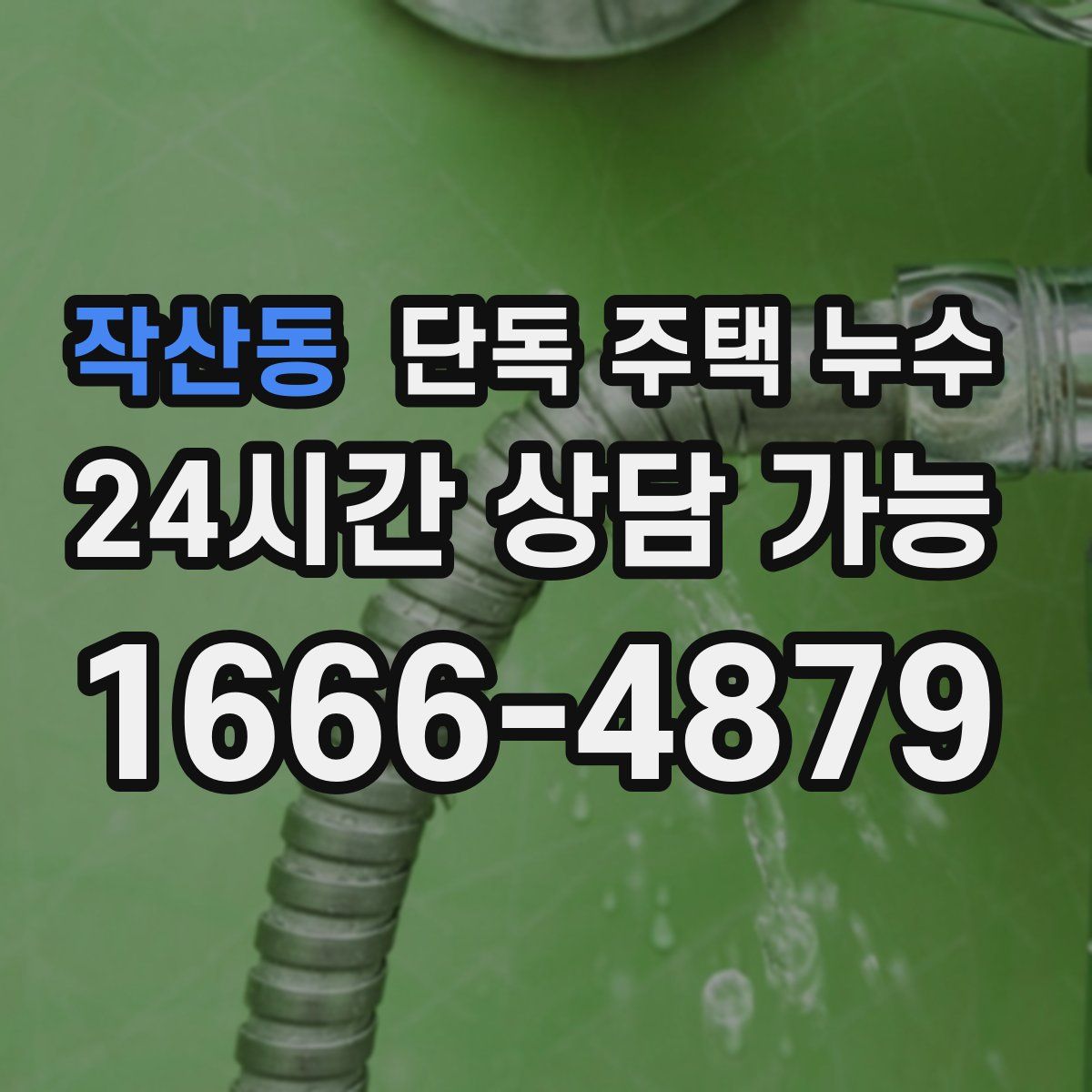 작산동 단독 주택 누수