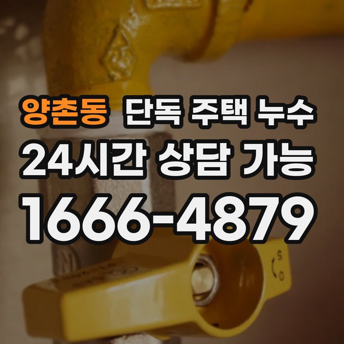 양촌동 단독 주택 누수 보일러 분배기 주변이 젖을 때