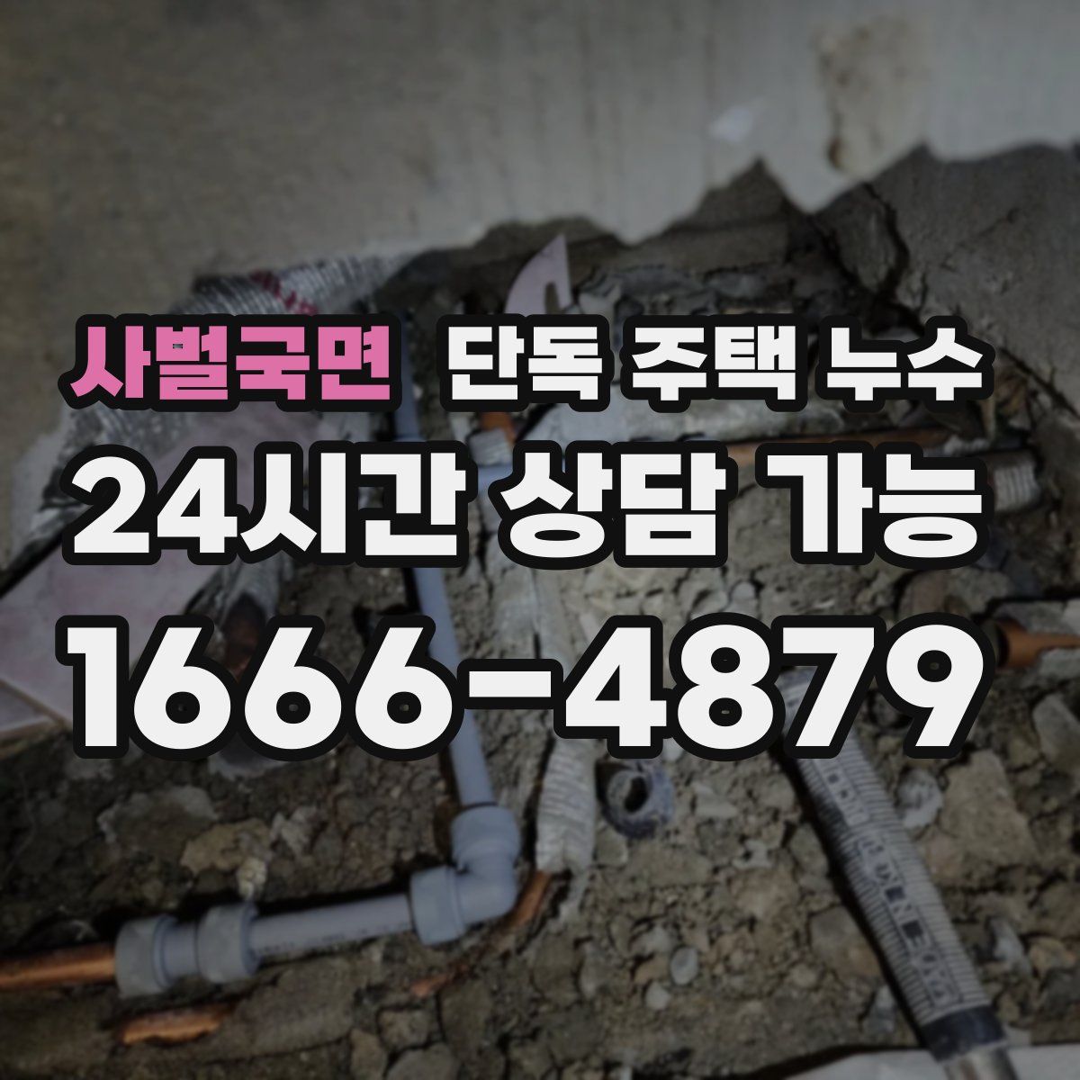 사벌국면 단독 주택 누수