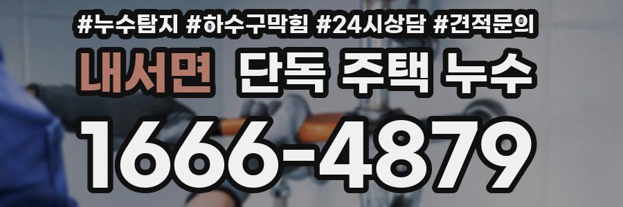 내서면 단독 주택 누수