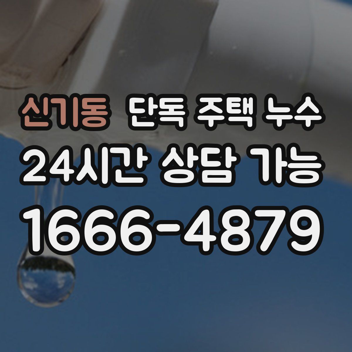 신기동 단독 주택 누수