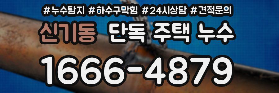 신기동 단독 주택 누수