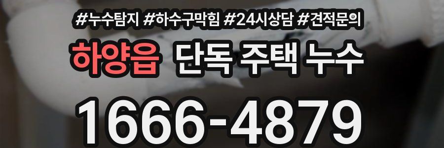 하양읍 단독 주택 누수