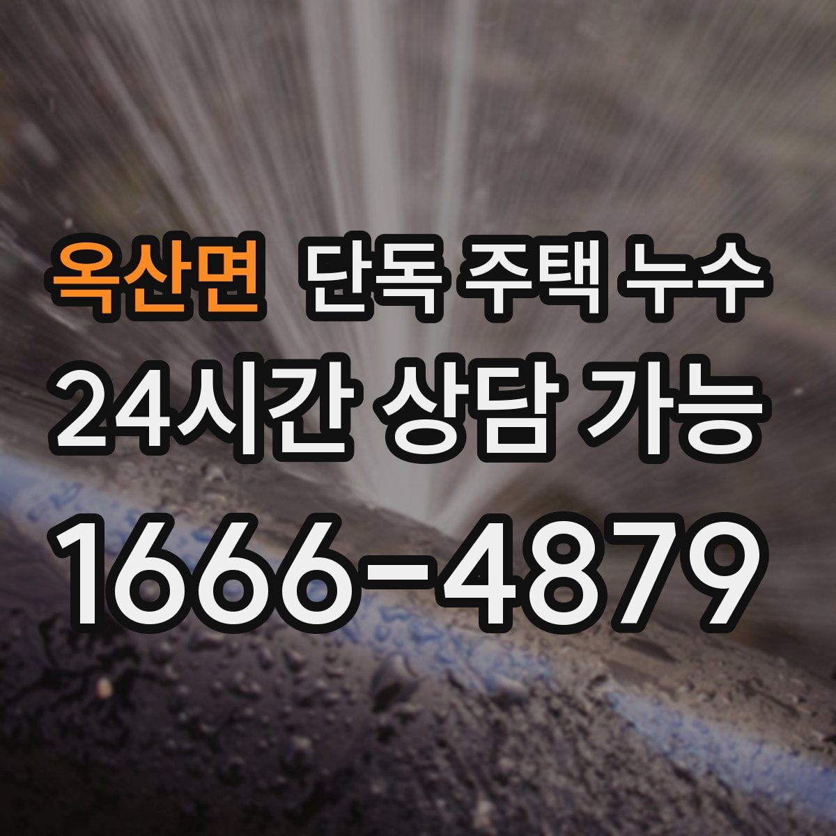 옥산면 단독 주택 누수