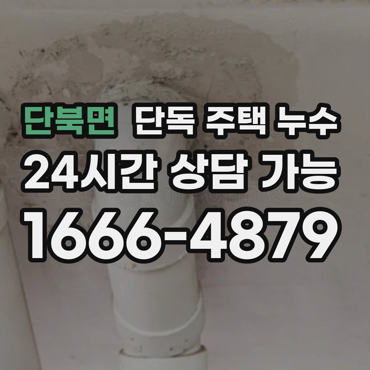 단북면 단독 주택 누수