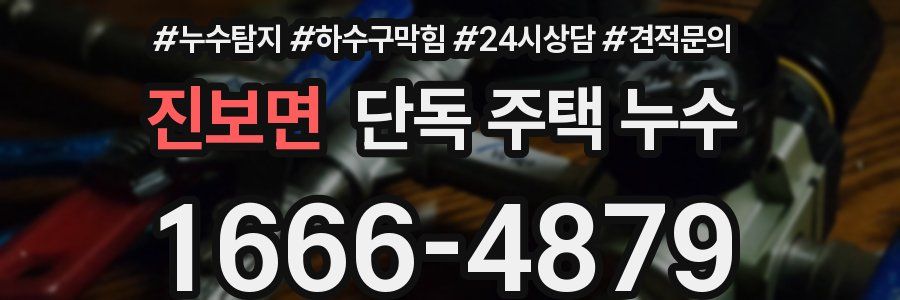 진보면 단독 주택 누수