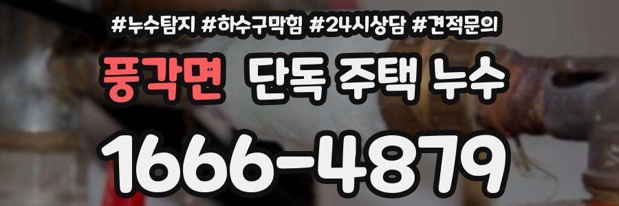 풍각면 단독 주택 누수