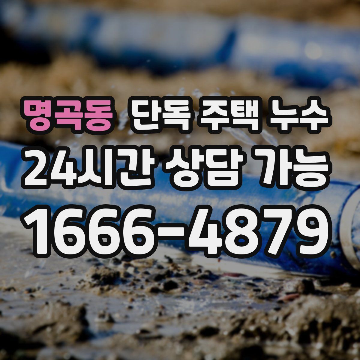 명곡동 단독 주택 누수