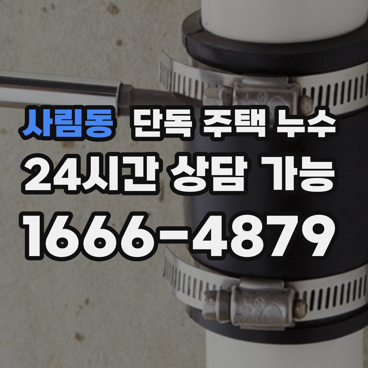 사림동 단독 주택 누수