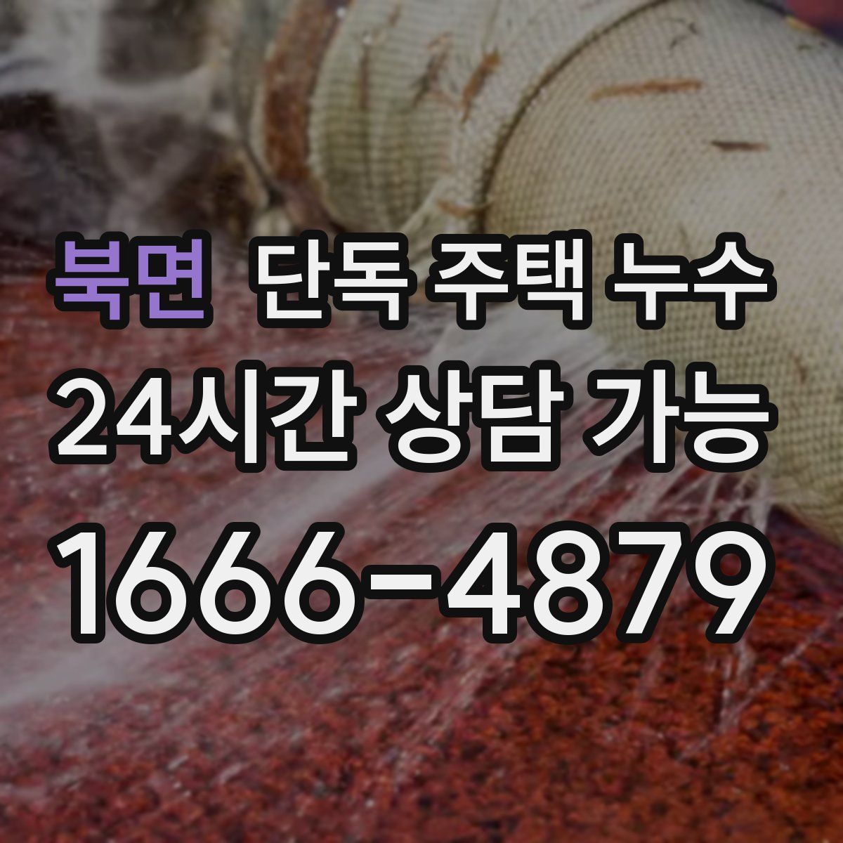 북면 단독 주택 누수