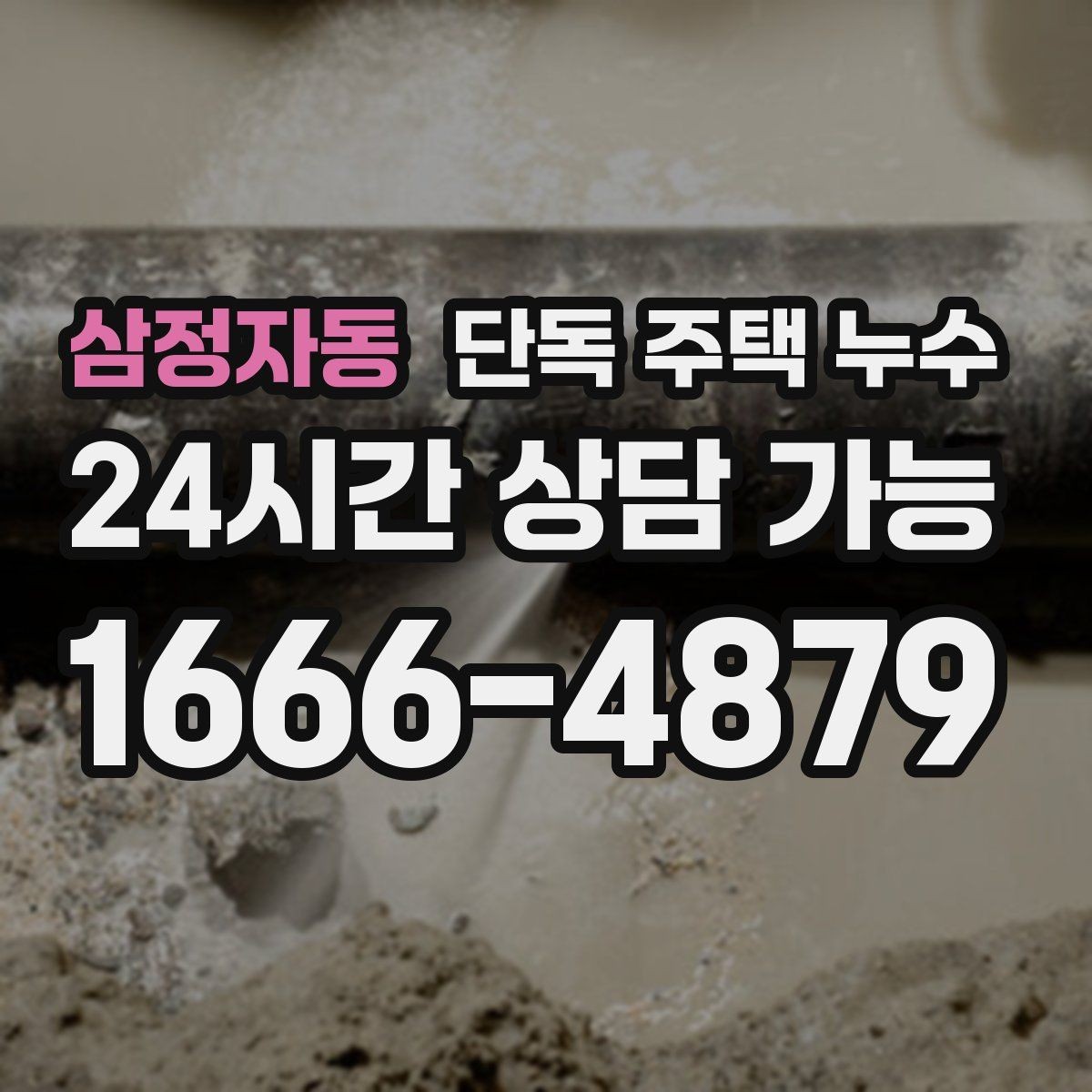 삼정자동 단독 주택 누수 비 오는 날에만 발생하는 누수 진단 포인트
