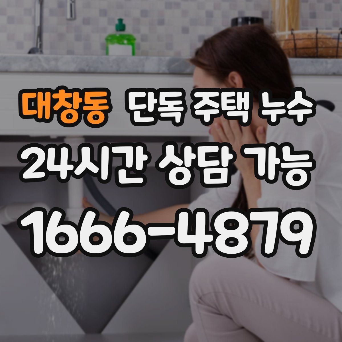 대창동 단독 주택 누수 장판 아래 물기가 빠지지 않을 때