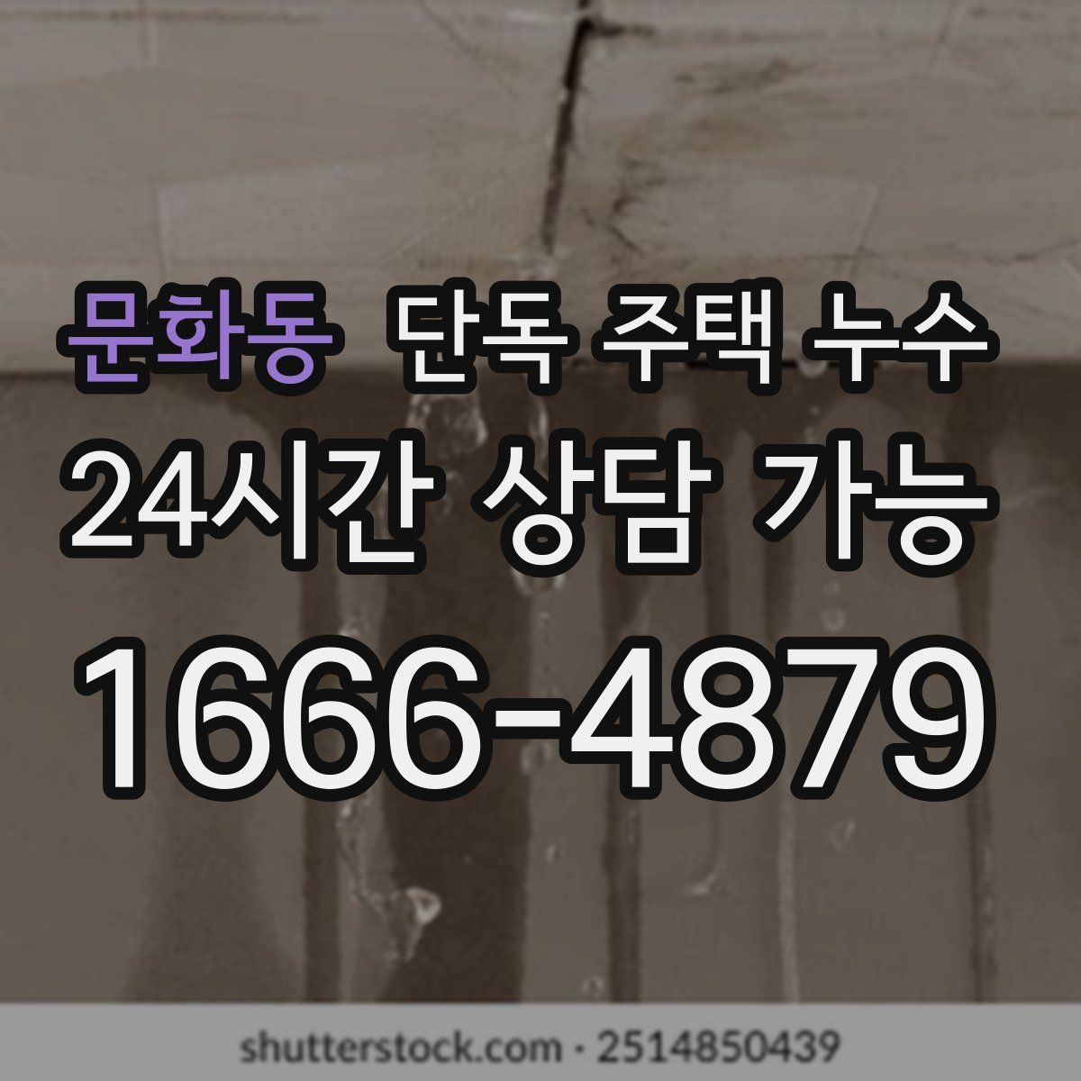 문화동 단독 주택 누수