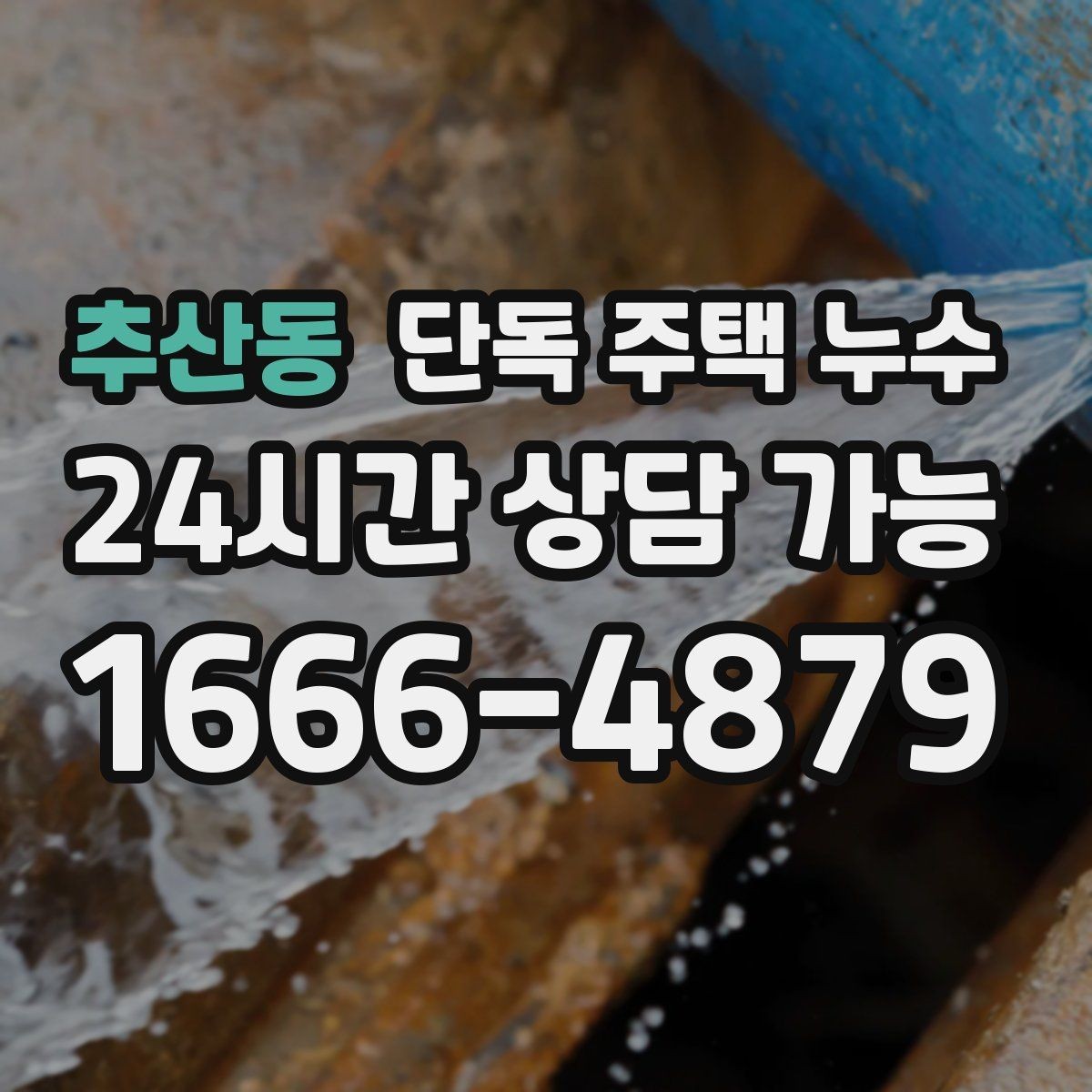 추산동 단독 주택 누수 장마 대비로 미리 확인할 곳