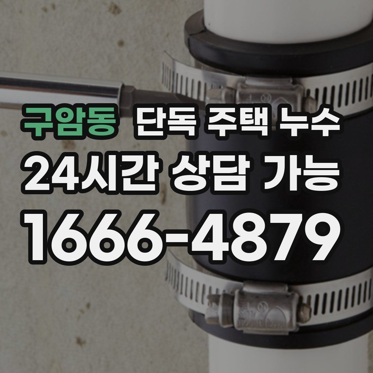 구암동 단독 주택 누수