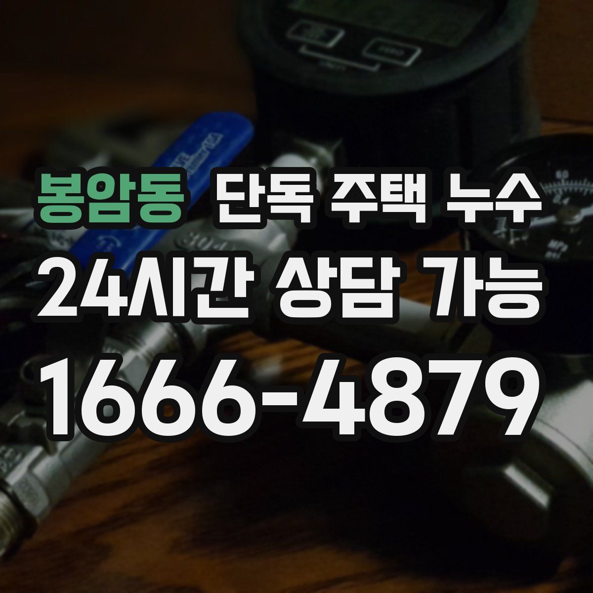 봉암동 단독 주택 누수