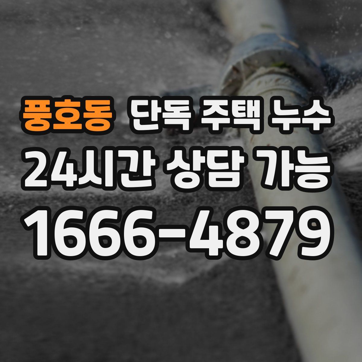 풍호동 단독 주택 누수