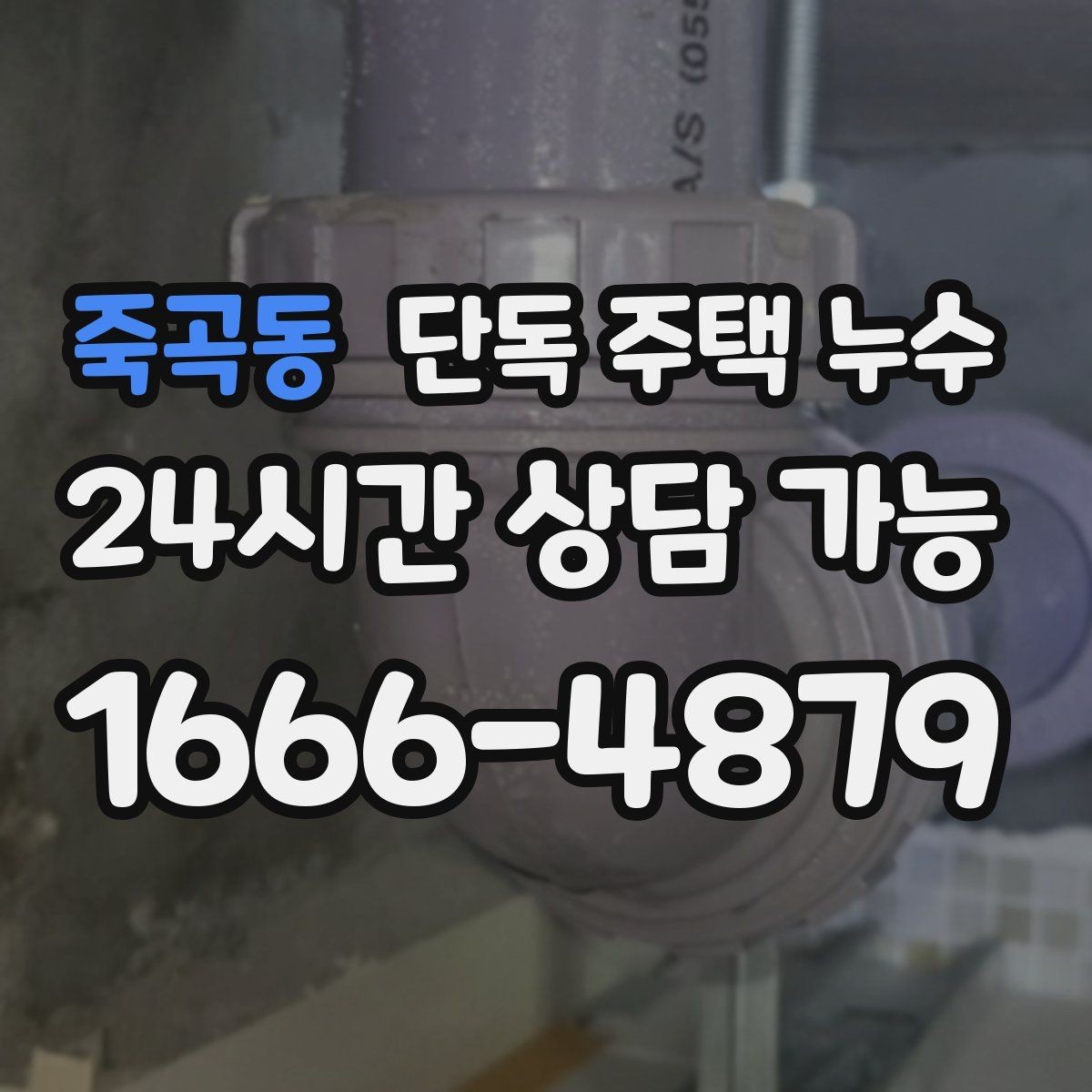 죽곡동 단독 주택 누수 세탁실 호스 점검으로 누수 예방하기