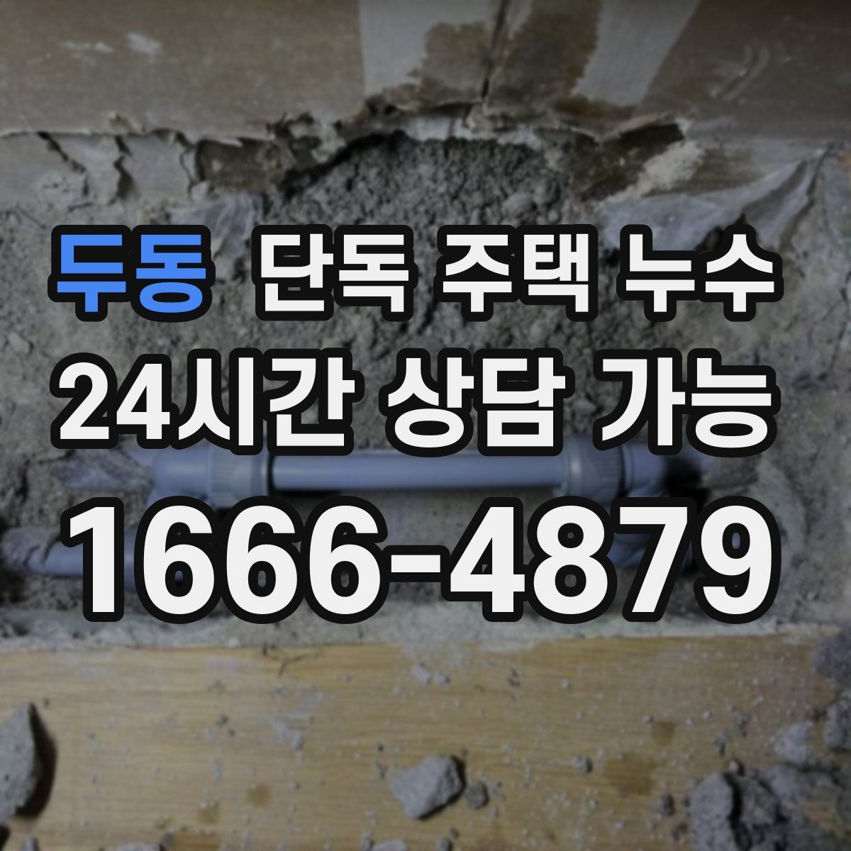 두동 단독 주택 누수