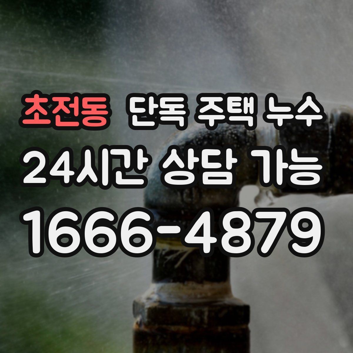 초전동 단독 주택 누수 재발을 막는 생활 점검 습관