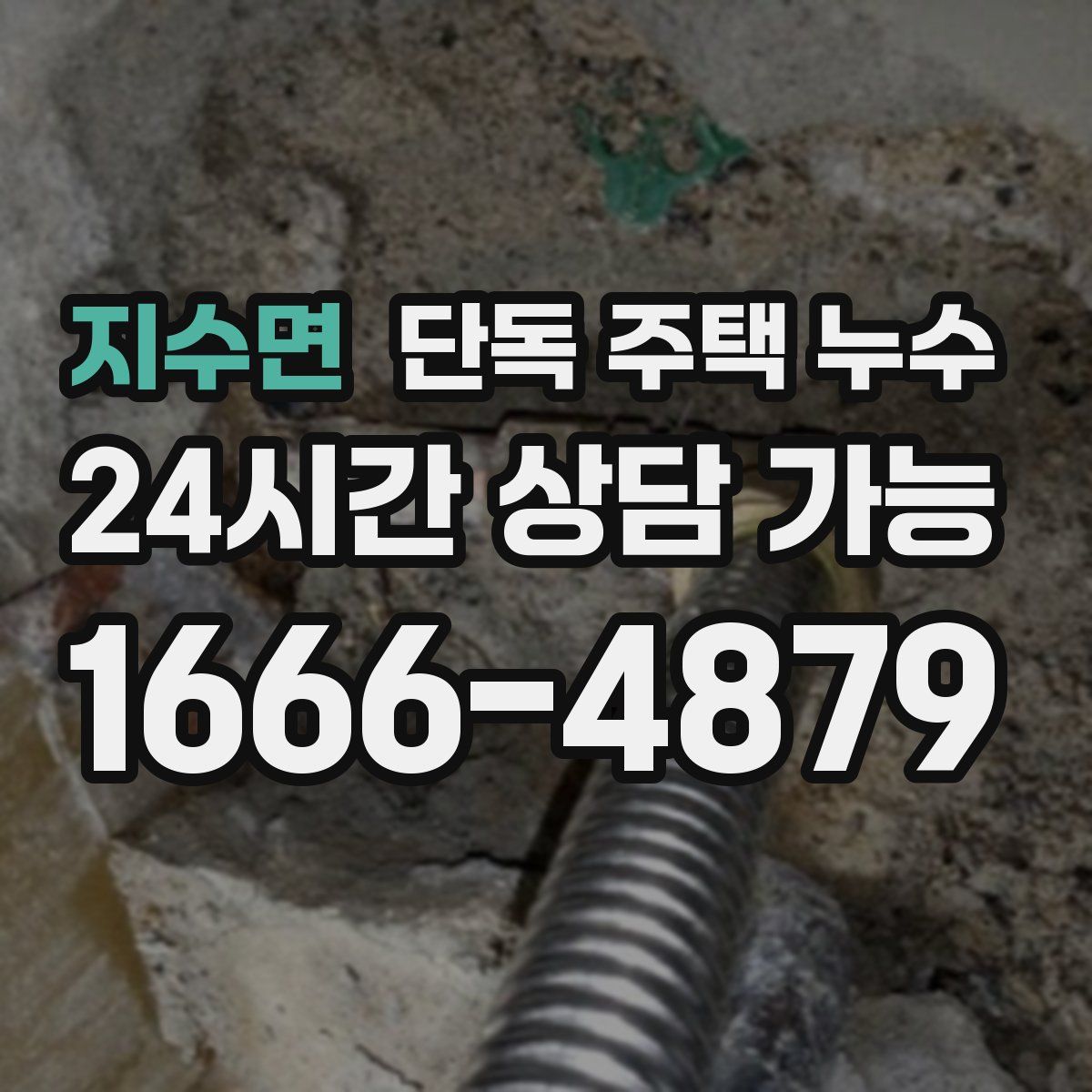 지수면 단독 주택 누수