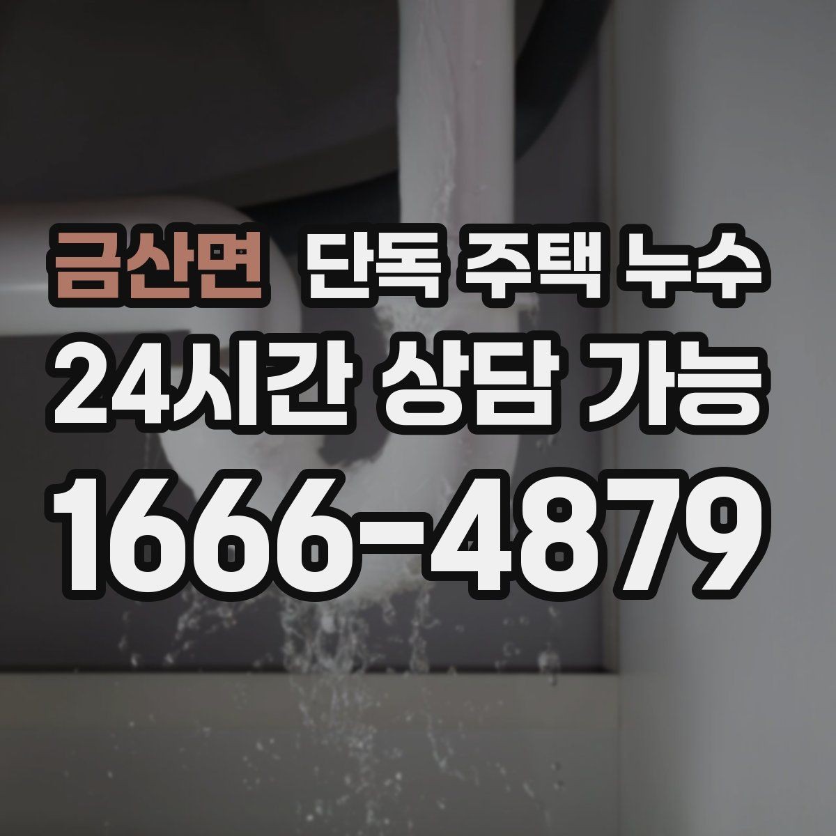 금산면 단독 주택 누수 전기 콘센트 주변이 젖을 때 위험 신호