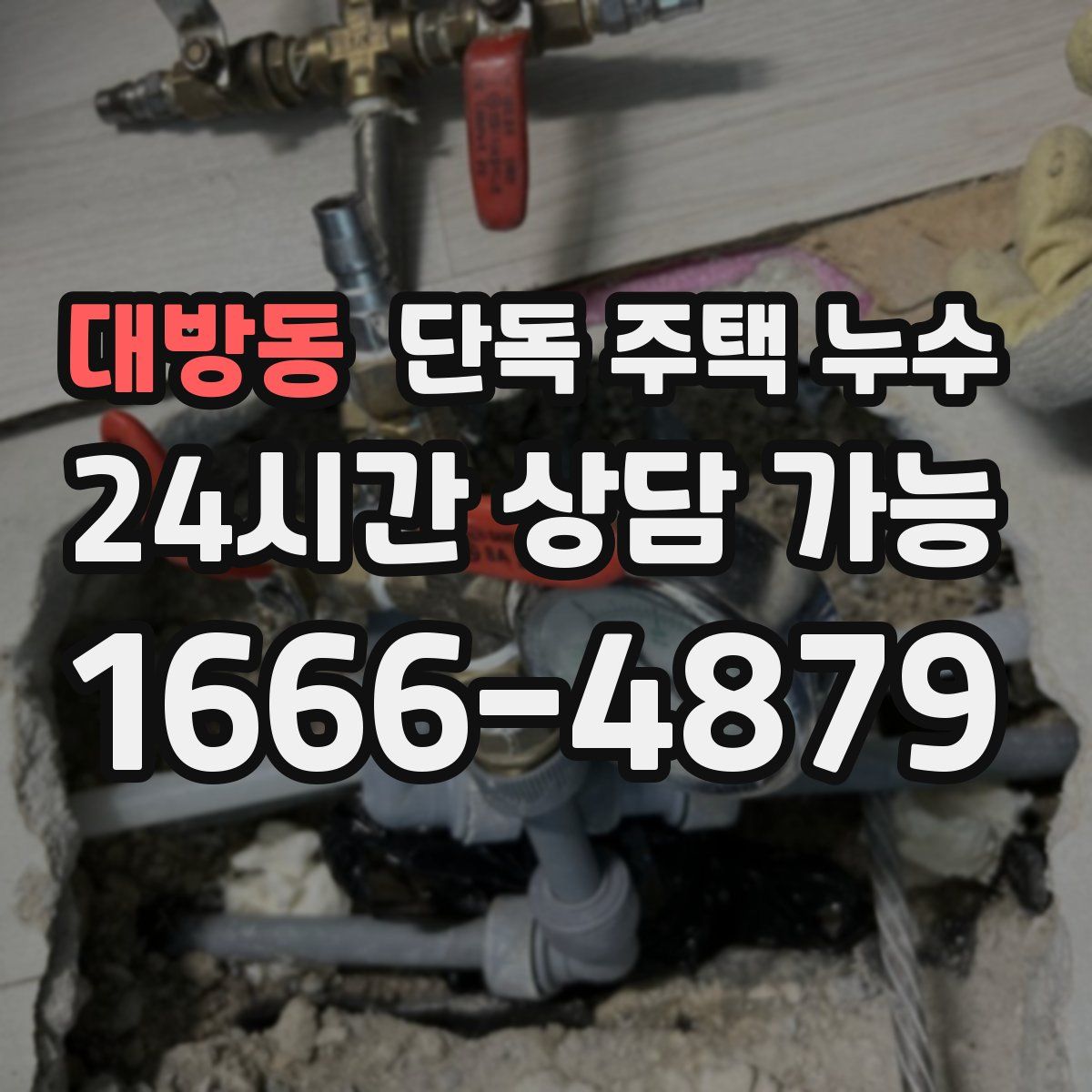 대방동 단독 주택 누수