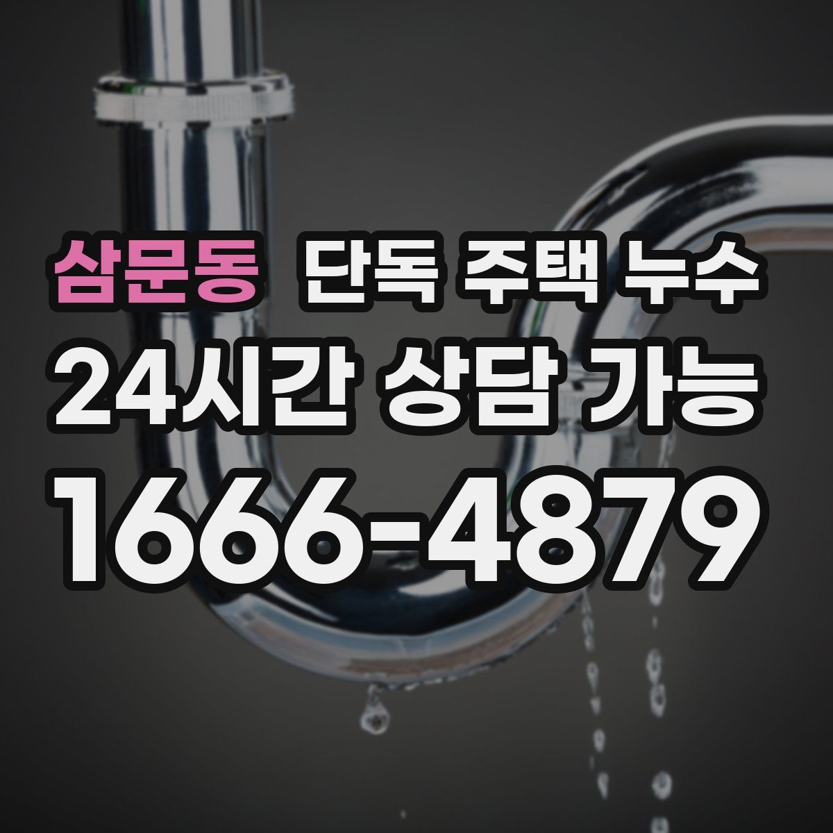 삼문동 단독 주택 누수