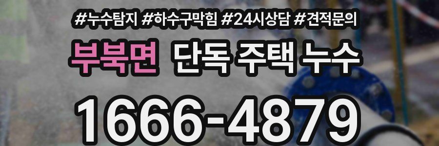 부북면 단독 주택 누수