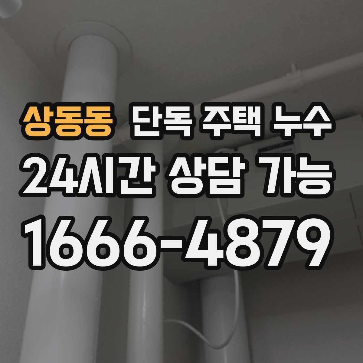 상동동 단독 주택 누수