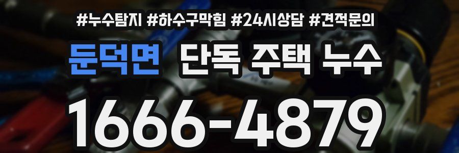 둔덕면 단독 주택 누수