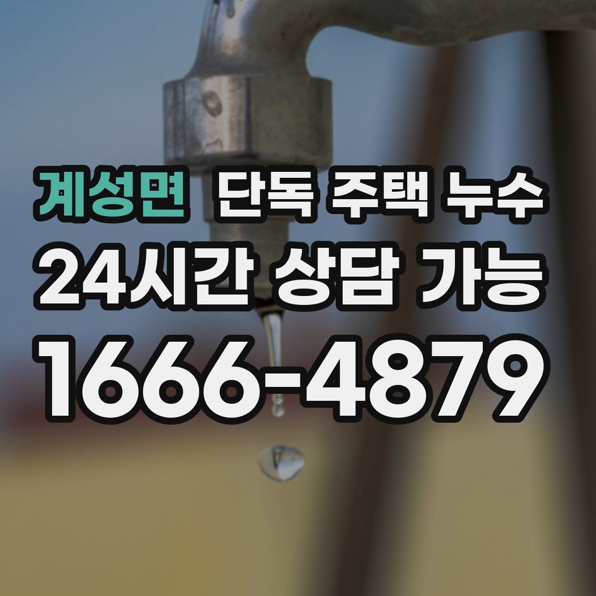 계성면 단독 주택 누수