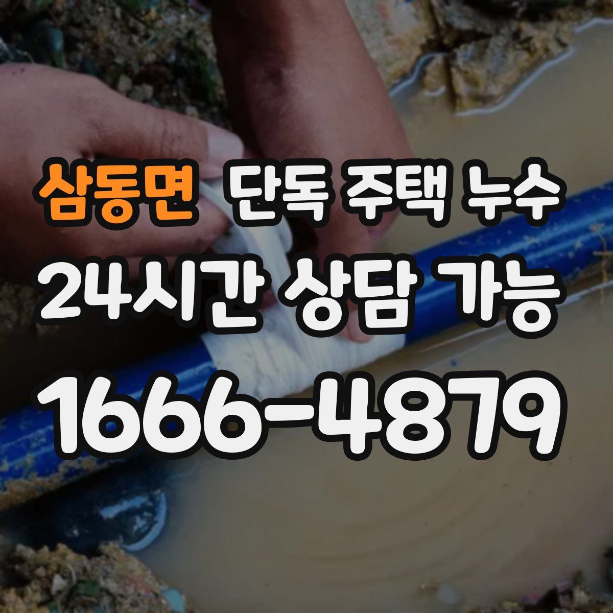 삼동면 단독 주택 누수