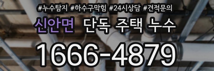 신안면 단독 주택 누수